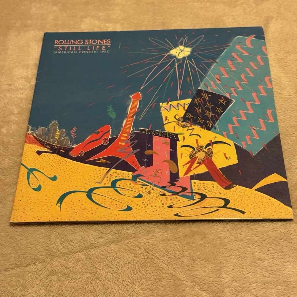 1981 THE ROLLING STONES " STILL LIFE" VINYL RECORD